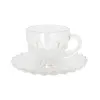 Coffee Set La Mediterránea Elianor Transparent 100 ml 6 Pieces (4 Units)