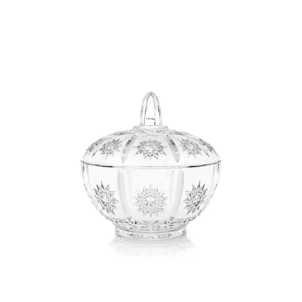 Glass Jar Inde Elisabeth Transparent (18 Units)