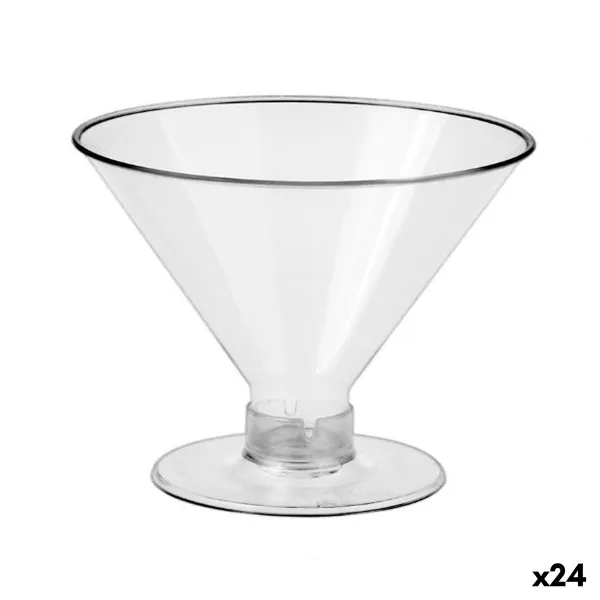Degustācijas Komplekts Algon Caurspīdīgs 9,5 x 7,2 cm 8 Daudzums (24 gb.)
