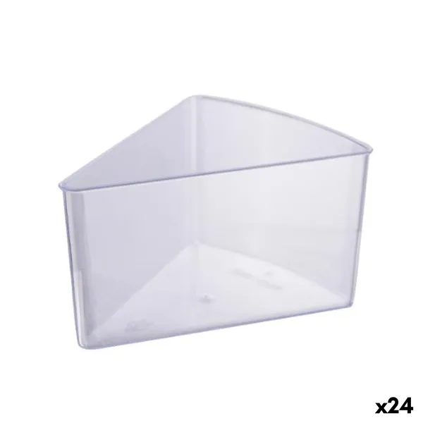 Набор многоразовых мисок Algon Прозрачный Пластик 9 x 5,5 cm 10 Предметы (24 штук)