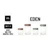 Набор из банок La Mediterránea Eden Cтекло полипропилен 4 Предметы (8 штук)
