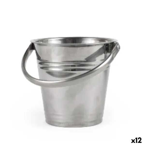 Ice Bucket My Bar Steel 1 L 12,8 x 12,4 cm (12 Units)