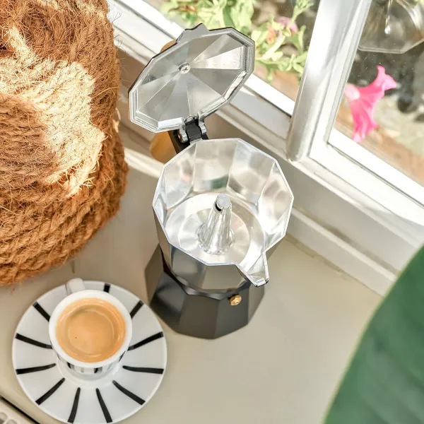 Итальянская Kофеварка Quttin Алюминий 0,3 L (6 штук)