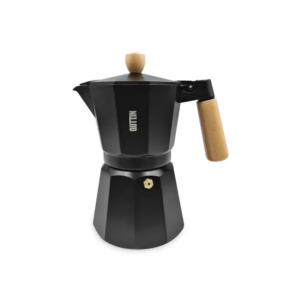Italian Coffee Pot Quttin Aluminium 0,6 L (6 Units)