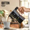 Italian Coffee Pot Quttin Aluminium 0,6 L (6 Units)