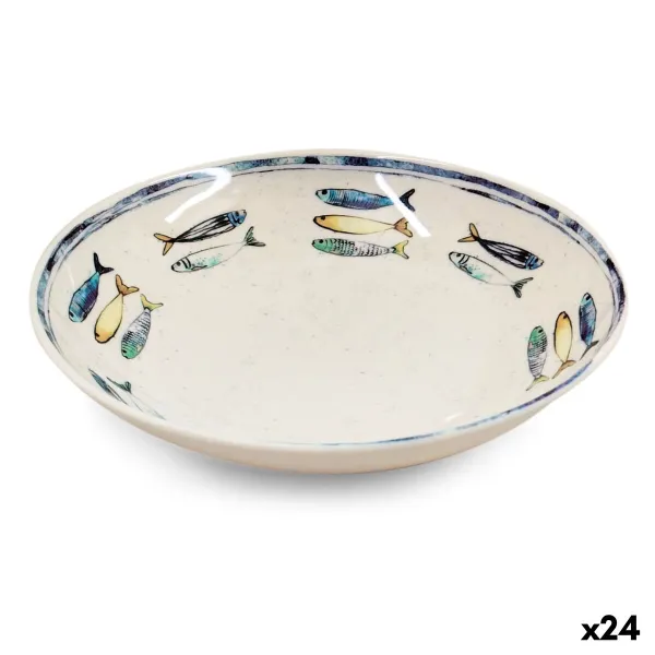 Gili lėkštė Alfares PEIXE 21 x 5,3 cm (24 vnt.)