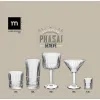 Lasi La Mediterránea Phasai geneve Läpinäkyvä Lasi 460 ml (24 osaa)