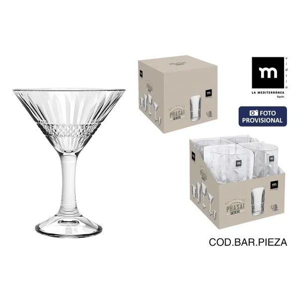 Cocktaillasi La Mediterránea Phasai geneve Läpinäkyvä Lasi 200 ml (24 osaa)