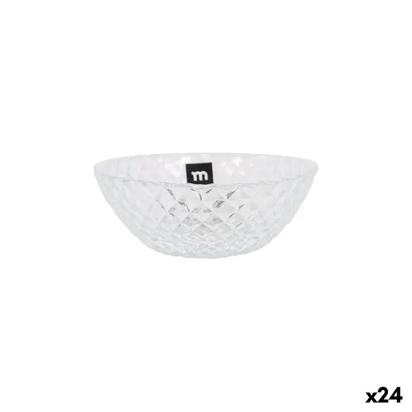чаша La Mediterránea Diamond Прозрачный Cтекло Ø 12 cm (24 штук)