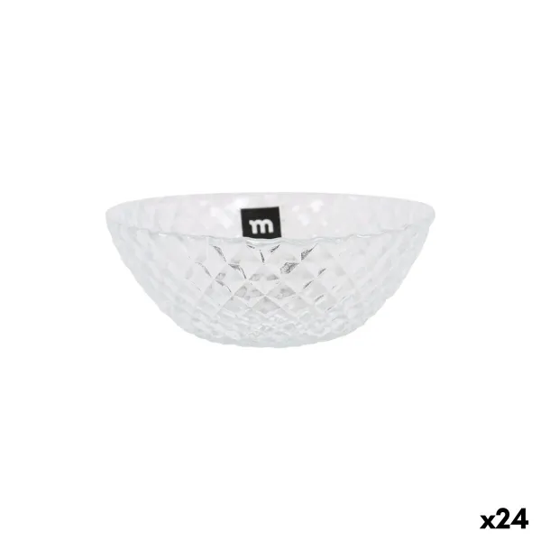 чаша La Mediterránea Diamond Прозрачный Cтекло Ø 17 cm (24 штук)