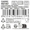 Kulho La Mediterránea Cuadric Keraminen 650 ml (18 osaa)