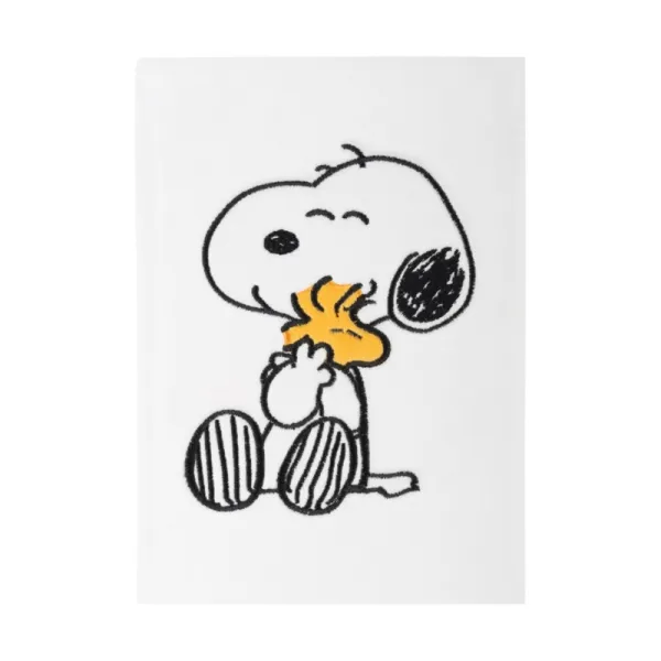 Snoopy - Plush notebook / notebook A5 from the Lazy Days collection