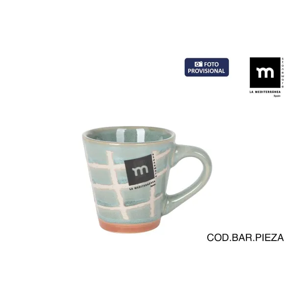 Чашка La Mediterránea Cuadric 100 ml Keramika (24 gb.)