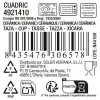 Cup La Mediterránea Cuadric 100 ml Ceramic (24 Units)