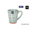 Кружка Mug La Mediterránea Cuadric 320 ml Керамика (18 штук)