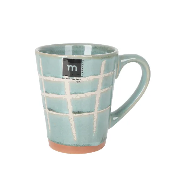 Кружка Mug La Mediterránea Cuadric 320 ml Керамика (18 штук)