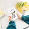 Snoopy - Plush notebook / notebook A5 from the Lazy Days collection