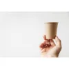 Set of glasses Algon Brown Cardboard 120 ml 50 Pieces (18 Units)