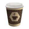Lasisetti Algon Ruskea Kartonki 250 ml 8 Kappaletta (18 osaa)