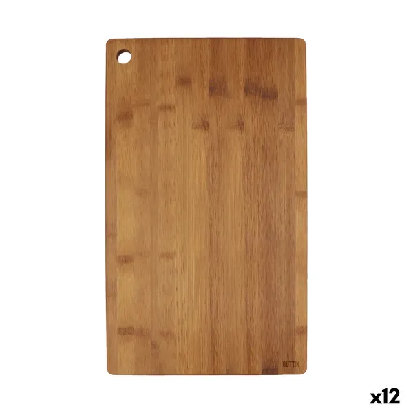 Leikkuulauta Quttin Tummanruskea 45 x 27 x 1,7 cm (12 osaa)