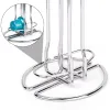 Kafijas Kapsulu Organizators Quttin Sudrabains Dzelzs 10 x 9 x 37,5 cm (12 gb.)