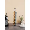 Kafijas Kapsulu Organizators Quttin Sudrabains Dzelzs 10 x 9 x 37,5 cm (12 gb.)