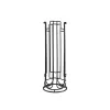 Kafijas Kapsulu Organizators Quttin Melns Dzelzs 11,5 x 33 cm (12 gb.)