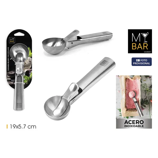 Ложка для мороженого My Bar Серебристый Нержавеющая сталь 19 x 5,7 cm (24 штук)