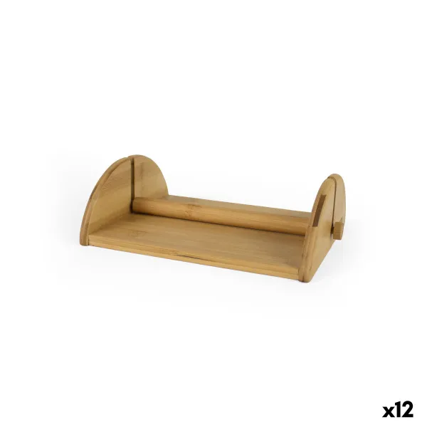 Paperiteline Quttin Ruskea Bambu 22,5 x 17,5 x 7 cm (12 osaa)