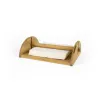 Napkin holder Quttin Brown Bamboo 22,5 x 17,5 x 7 cm (12 Units)