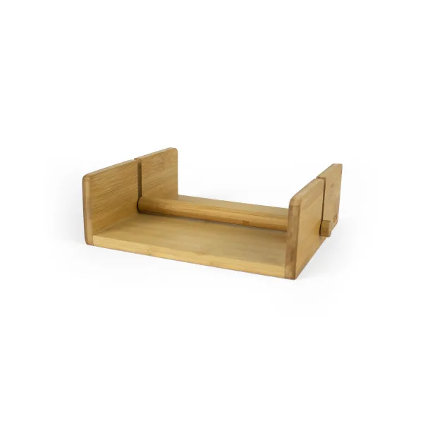 Napkin holder Quttin Brown Bamboo 21,7 x 18,7 x 7 cm (12 Units)