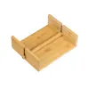 Salvešu Turētājs Quttin Brūns Bambuss 21,7 x 18,7 x 7 cm (12 gb.)