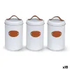 Tin Quttin White Brown Metal (18 Units)
