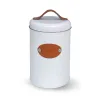 Tin Quttin White Brown Metal (18 Units)