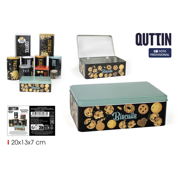 лодка Quttin Biscuits Металл (12 штук)