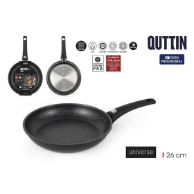 Panna Quttin UNIVERSE Melns Alumīnijs Ø 26 cm (6 gb.)