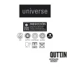 Сковорода Quttin UNIVERSE Чёрный Алюминий Ø 26 cm (6 штук)
