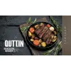 Pan Quttin LEATHER Brown Black Aluminium Ø 26 cm (6 Units)