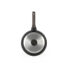 Pan Quttin LEATHER Brown Black Aluminium Ø 28 cm (6 Units)