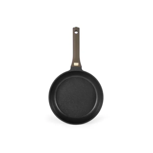 Pan Quttin LEATHER Brown Black Aluminium Ø 30 cm (6 Units)