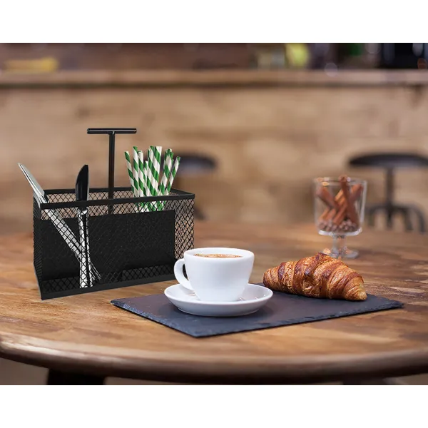 Multi-Purpose Organiser My Bar Black Metal 20,5 x 10,3 x 21,5 cm (8 Units)