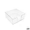 Paperiteline My Bar COCKTAIL Läpinäkyvä polystyreeni 13,5 x 13,5 x 5,5 cm (24 osaa)
