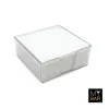 Napkin holder My Bar COCKTAIL Transparent polystyrene 13,5 x 13,5 x 5,5 cm (24 Units)