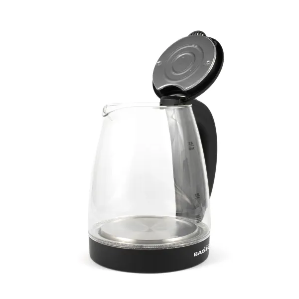 Virdulys Basic Home Juoda Skaidrus stiklas 1500 W 2 L (6 vnt.)