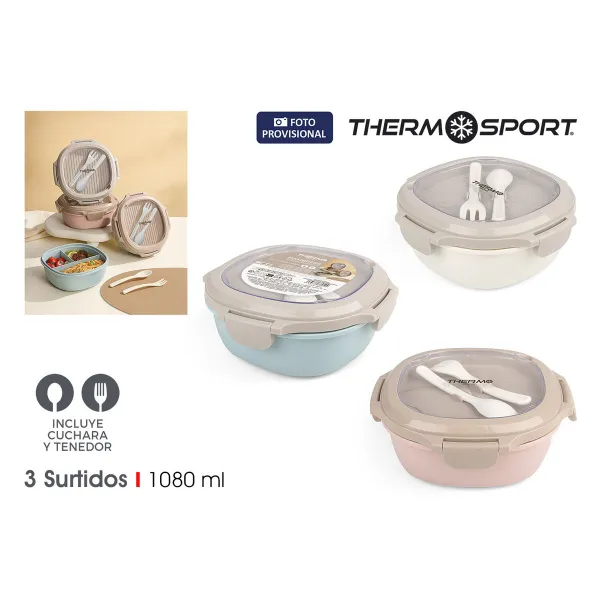 Lunch box ThermoSport 1,08 L (12 Units)