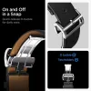 Spigen Enzo - Genuine Leather Strap for Samsung Galaxy Watch 8 / 8 Classic 40 / 44 / 46 mm (Black)