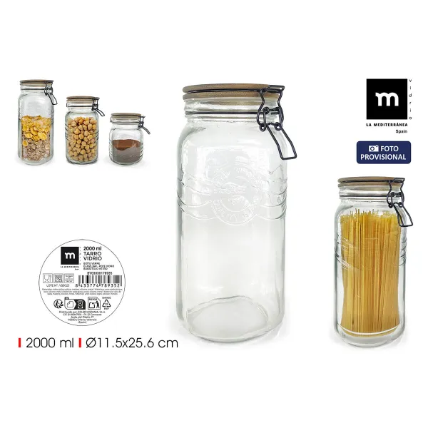 яс La Mediterránea Прозрачный 2 L (12 штук)