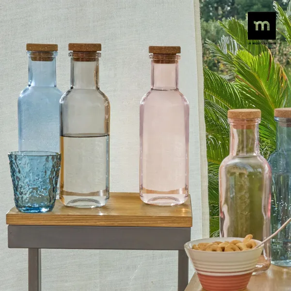 Стеклянная бутылка La Mediterránea Cтекло 1 L (24 штук)