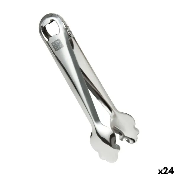 Jääpihdit My Bar Hopeinen Ruostumaton teräs 18,7 x 3,5 x 2 cm (24 osaa)