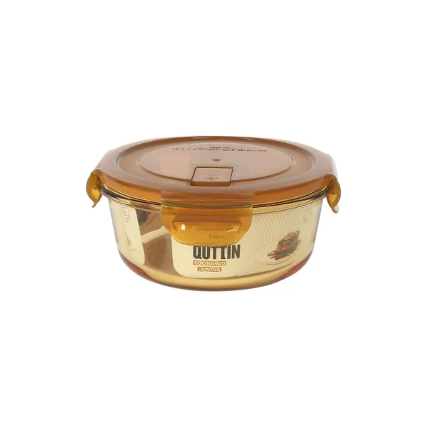 Lunch box Quttin AMBARE 650 ml (6 Units)